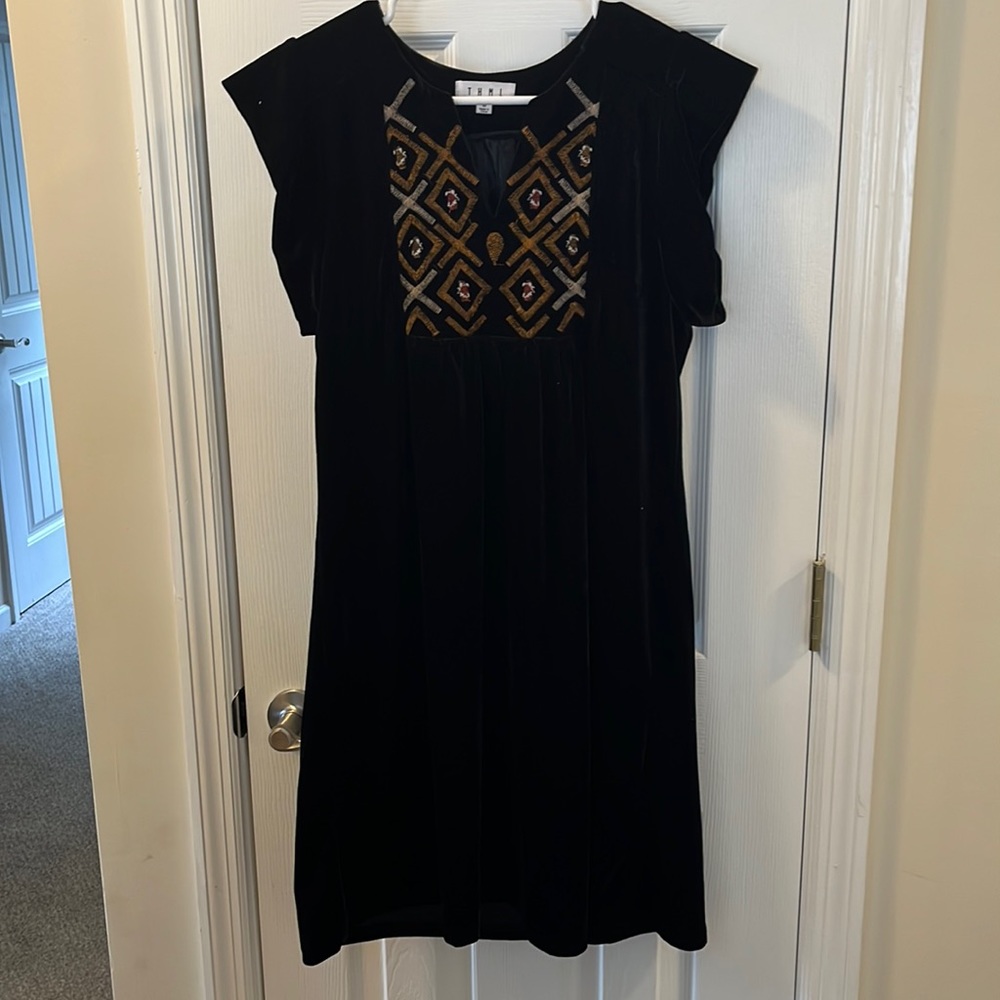 Velour dress